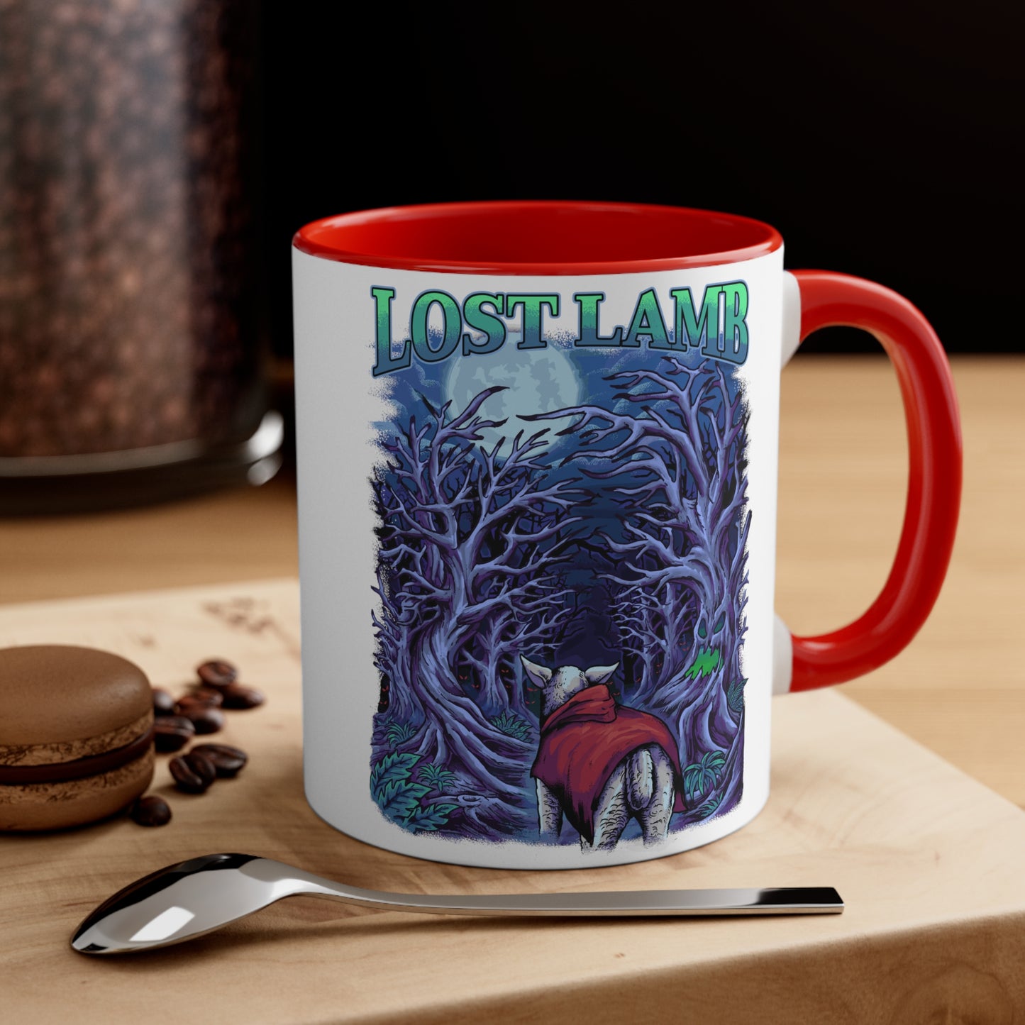 Into the Woods - Accent Coffee Mug, 11oz - Lost Lamb Workshop