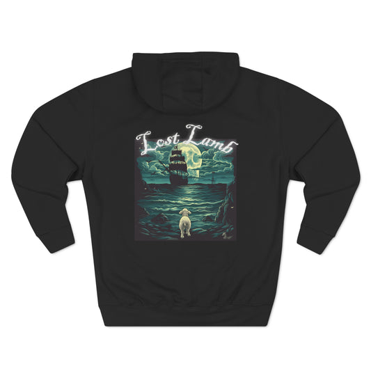 Into the Brine - Three-Panel Fleece Hoodie