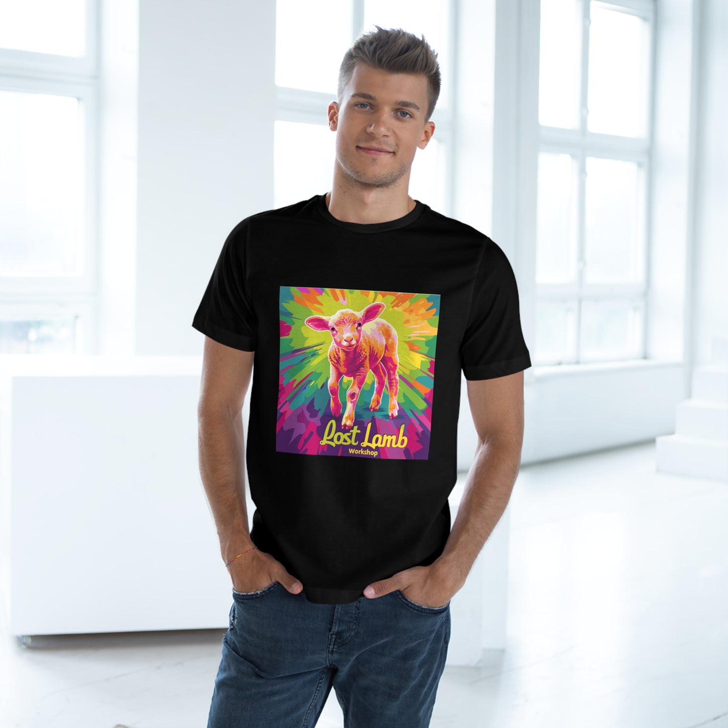 Rainbow Burst - Unisex Deluxe T-shirt