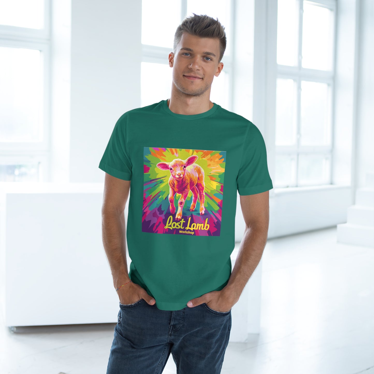 Rainbow Burst - Unisex Deluxe T-shirt