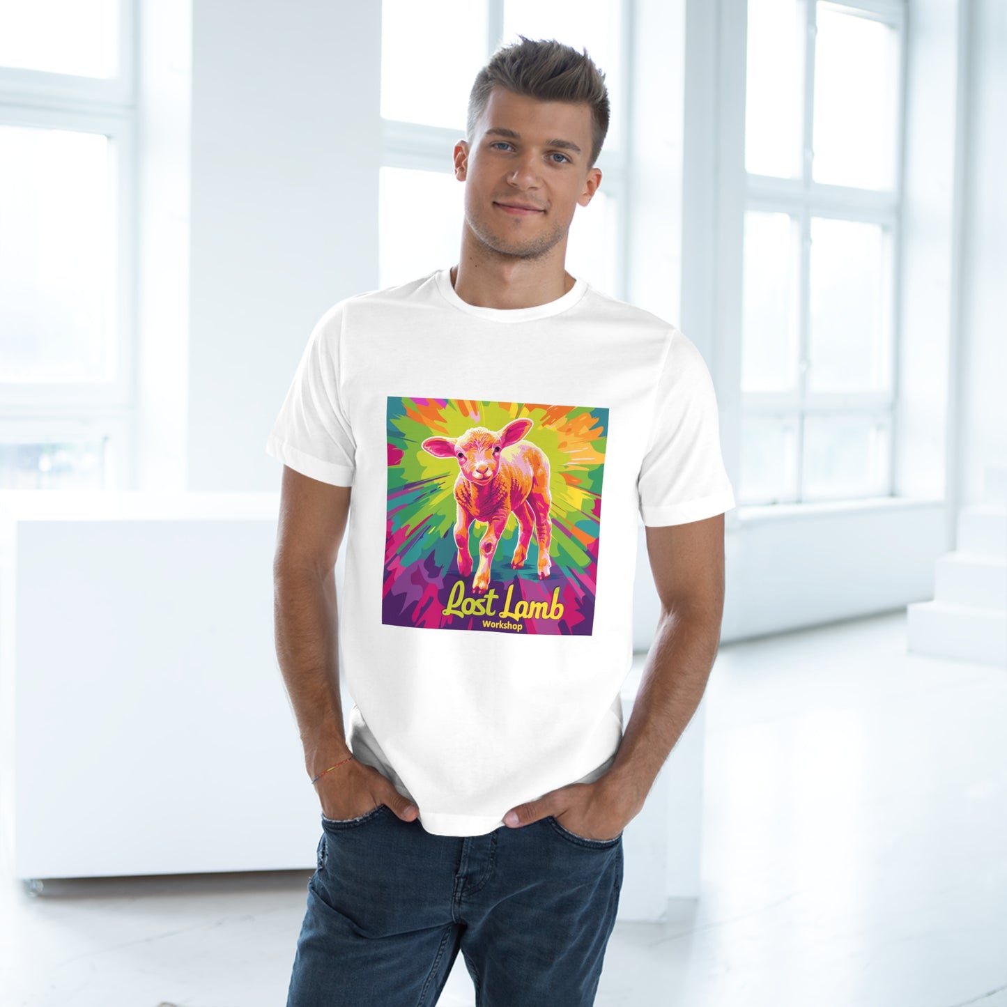 Rainbow Burst - Unisex Deluxe T-shirt