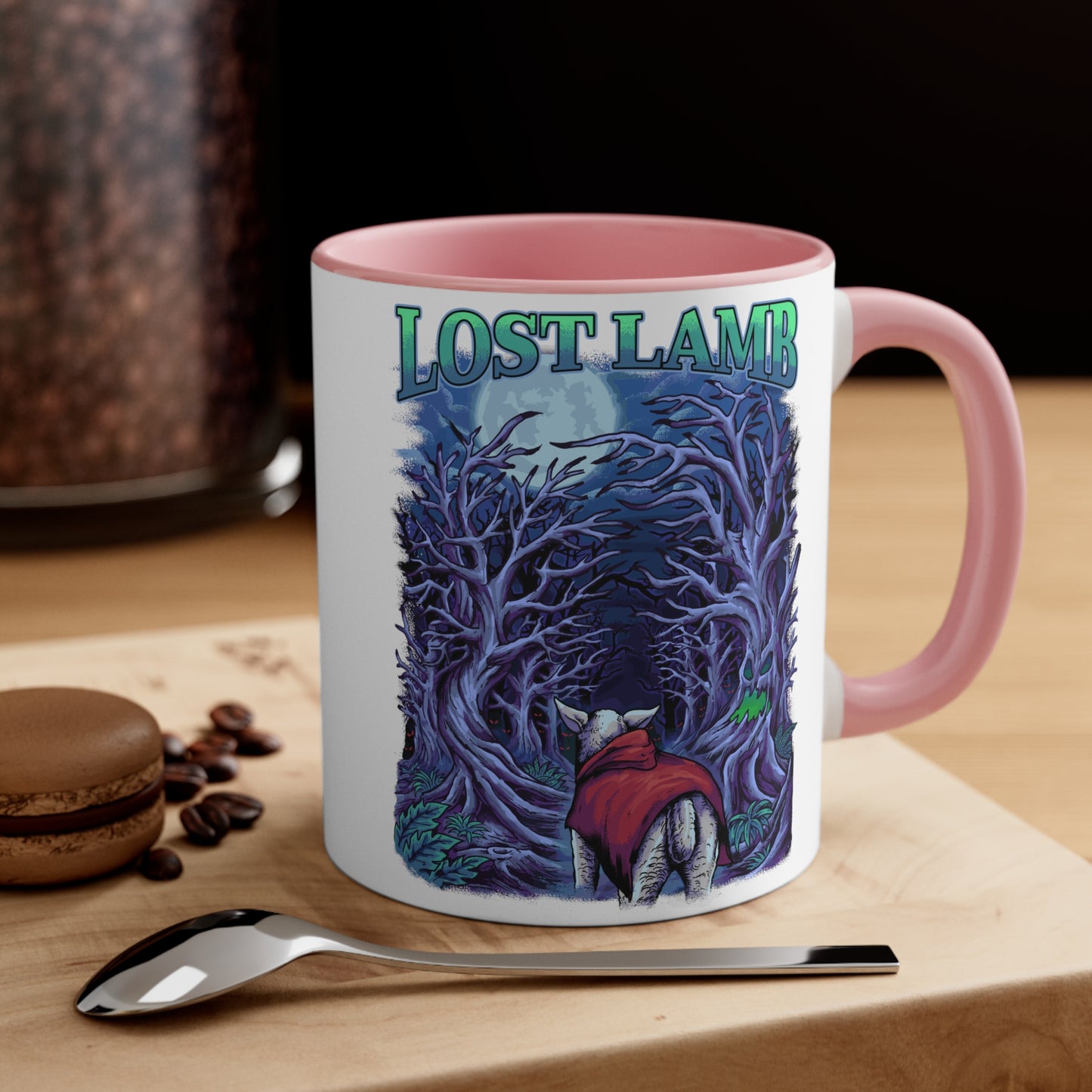 Into the Woods - Accent Coffee Mug, 11oz - Lost Lamb Workshop