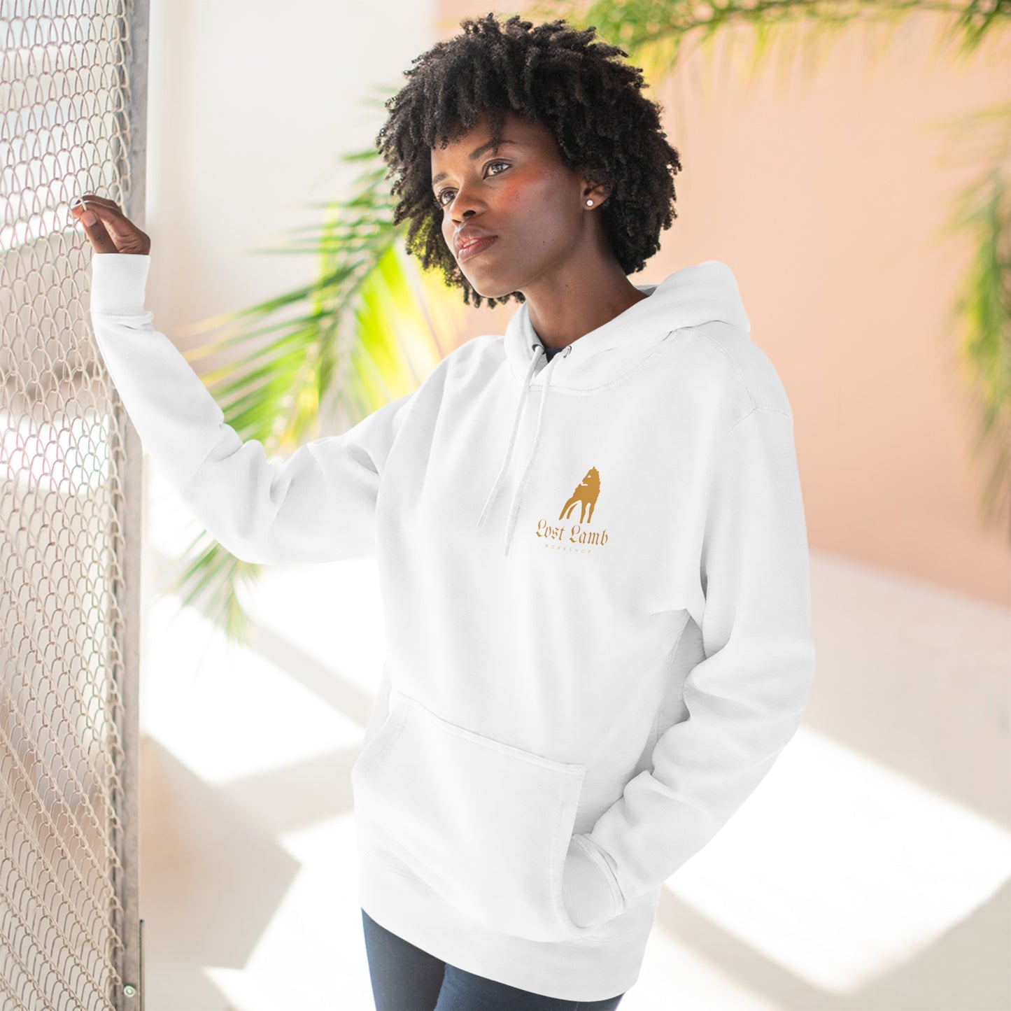 Keep The Faith Knight- Three-Panel Fleece Hoodie