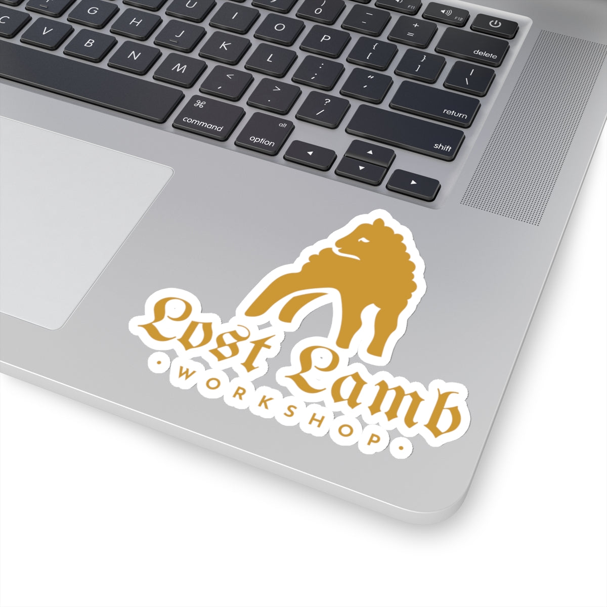 Lost Lamb Workshop Logo - Kiss-Cut Stickers