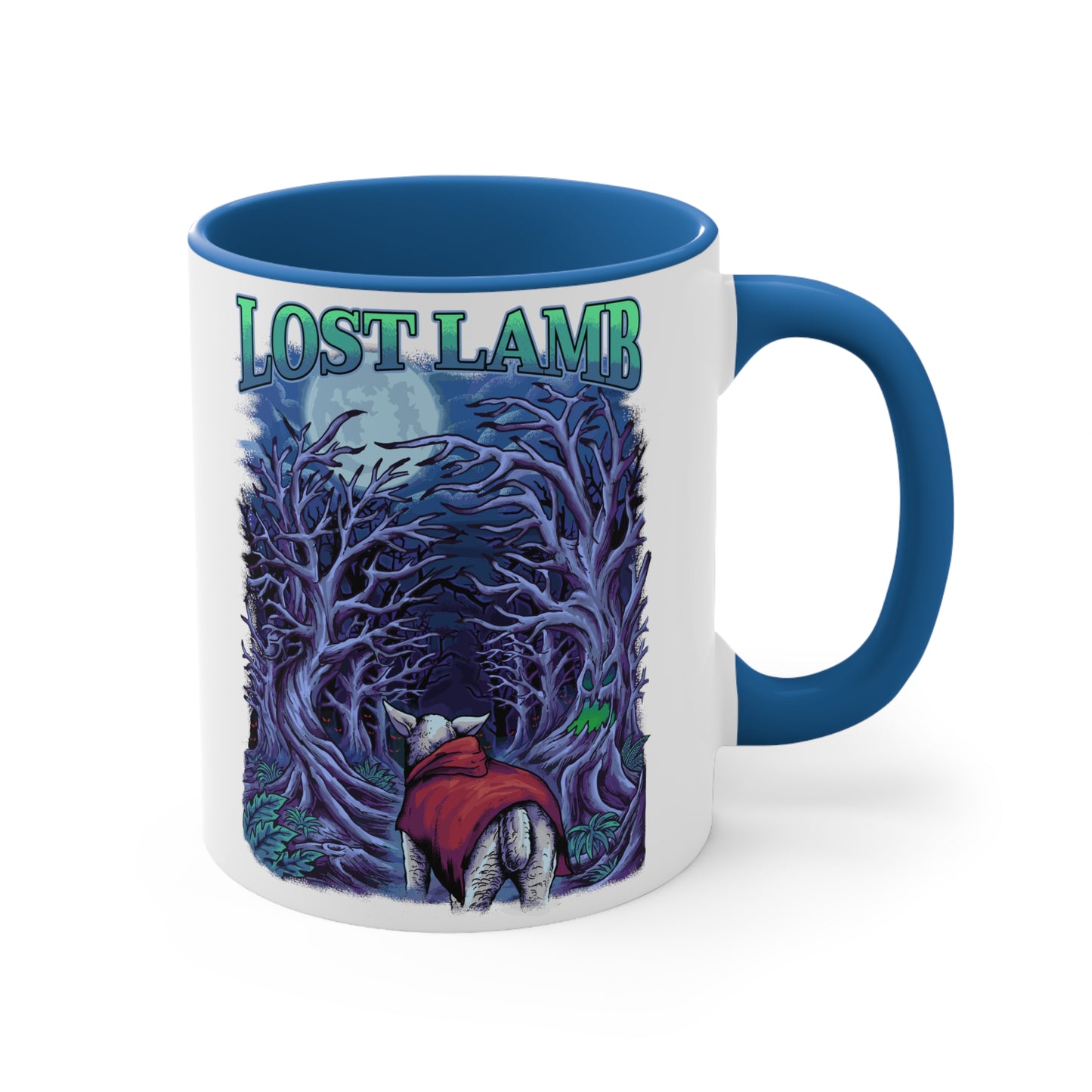 Into the Woods - Accent Coffee Mug, 11oz - Lost Lamb Workshop