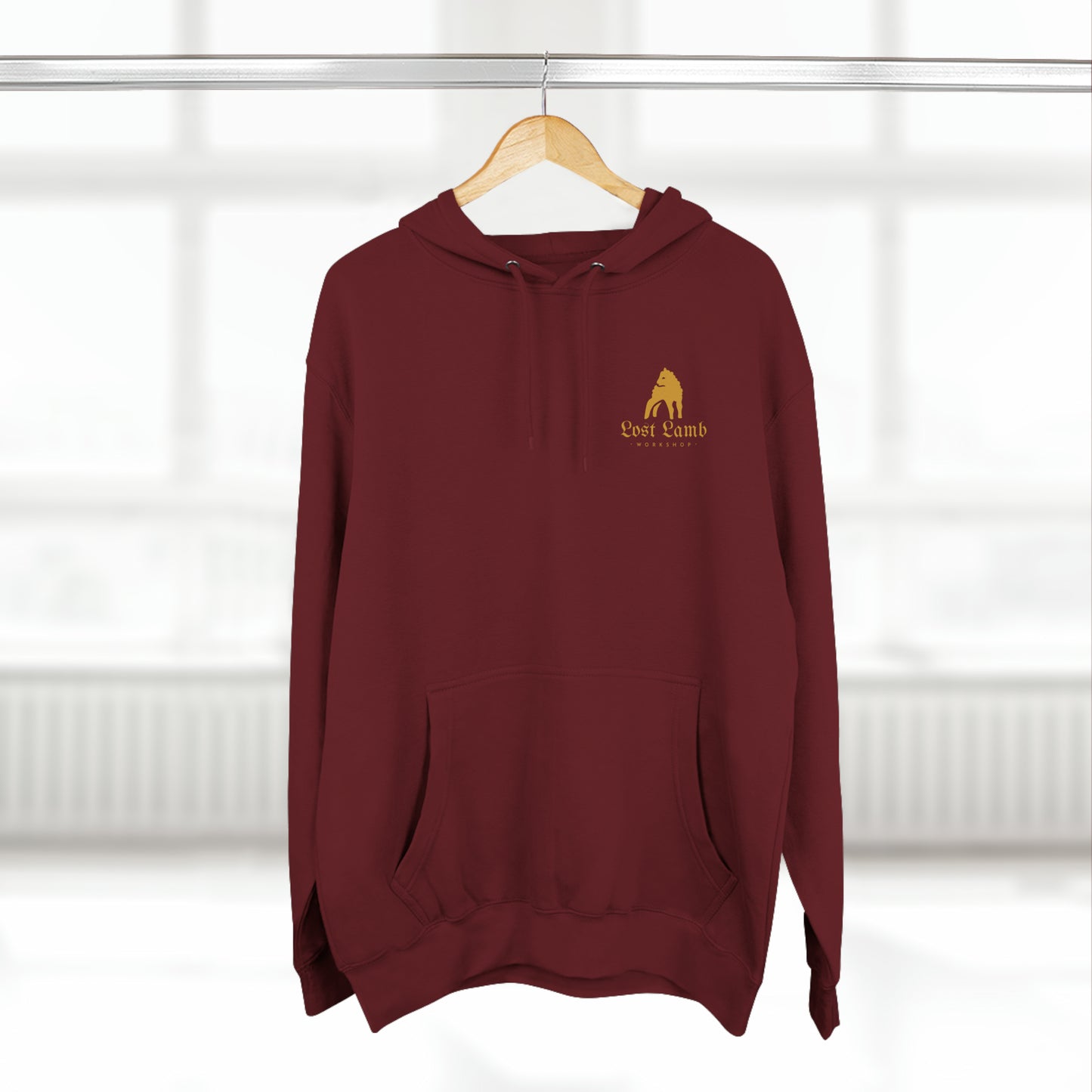 Into the Fray - Three-Panel Fleece Hoodie