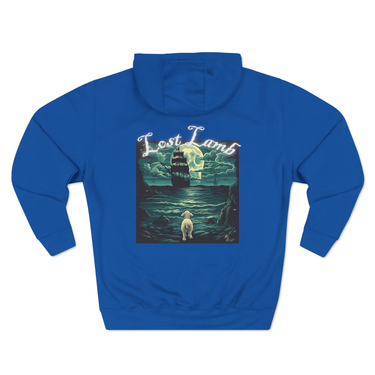 Into the Brine - Three-Panel Fleece Hoodie