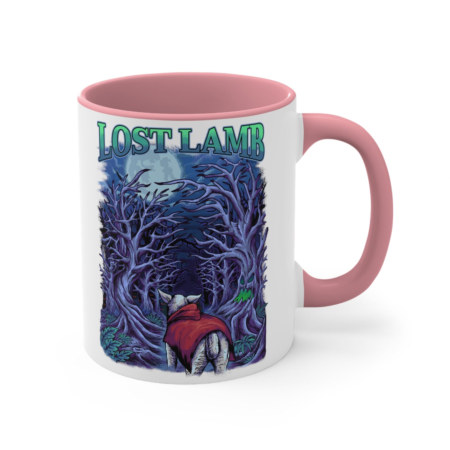 Into the Woods - Accent Coffee Mug, 11oz - Lost Lamb Workshop