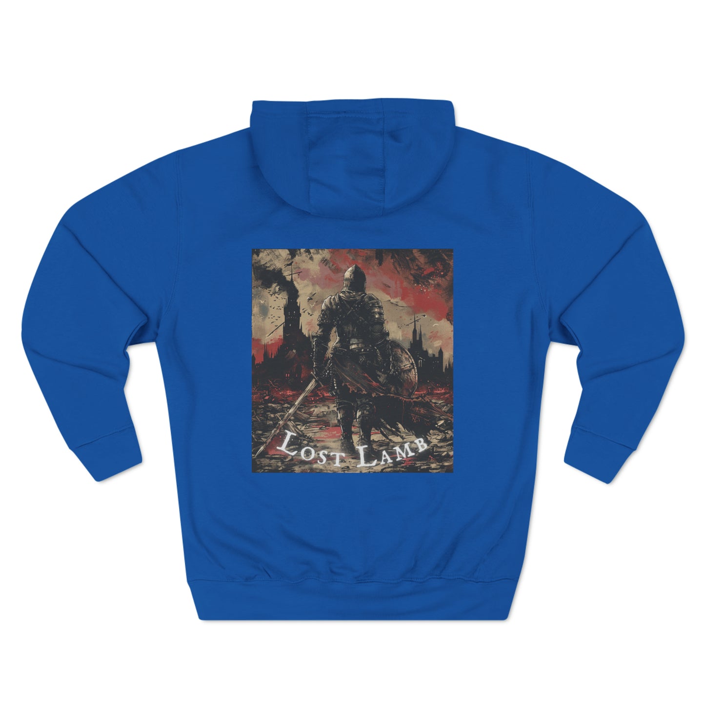 Into the Fray - Three-Panel Fleece Hoodie