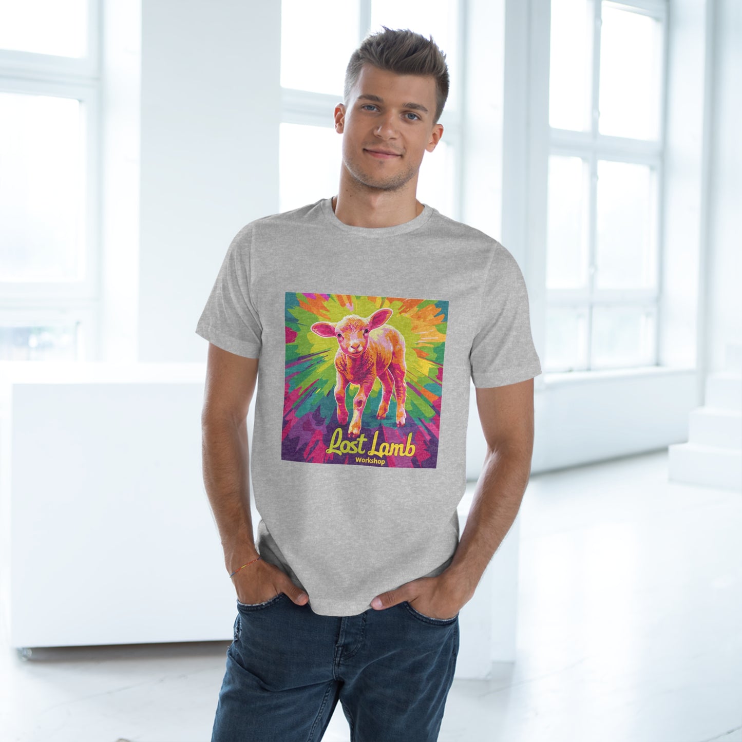 Rainbow Burst - Unisex Deluxe T-shirt