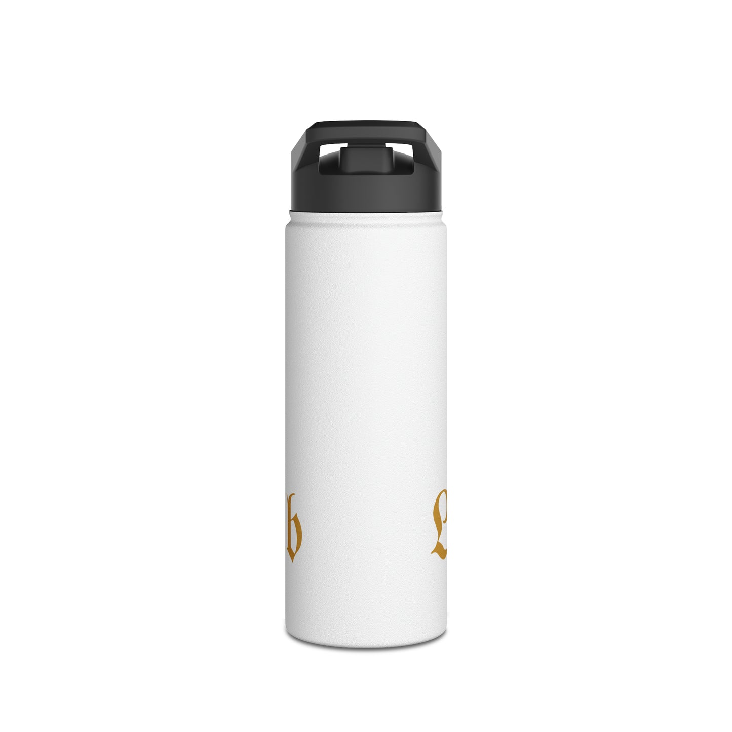 Lost Lamb Workshop Stainless Steel Water Bottle With Lid White