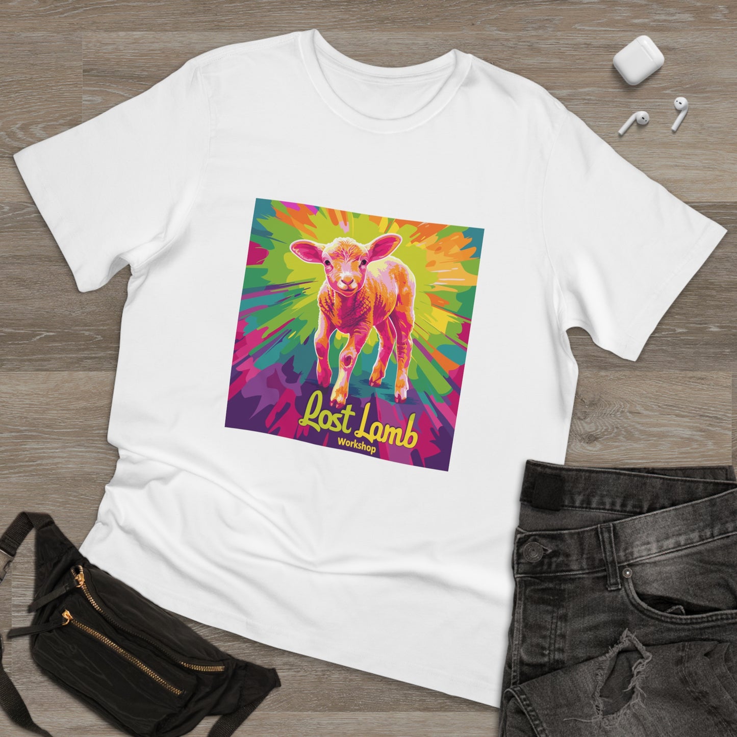 Rainbow Burst - Unisex Deluxe T-shirt