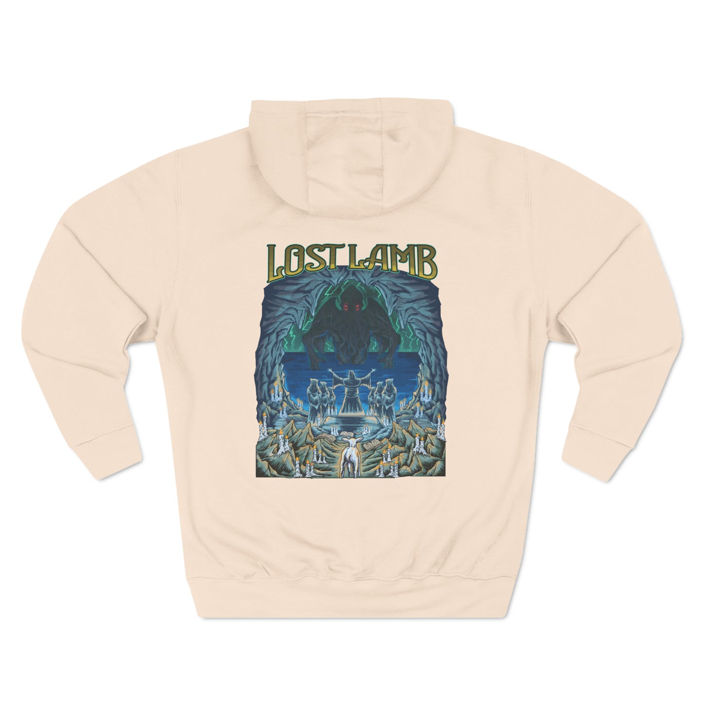 Into Madness - Three-Panel Fleece Hoodie