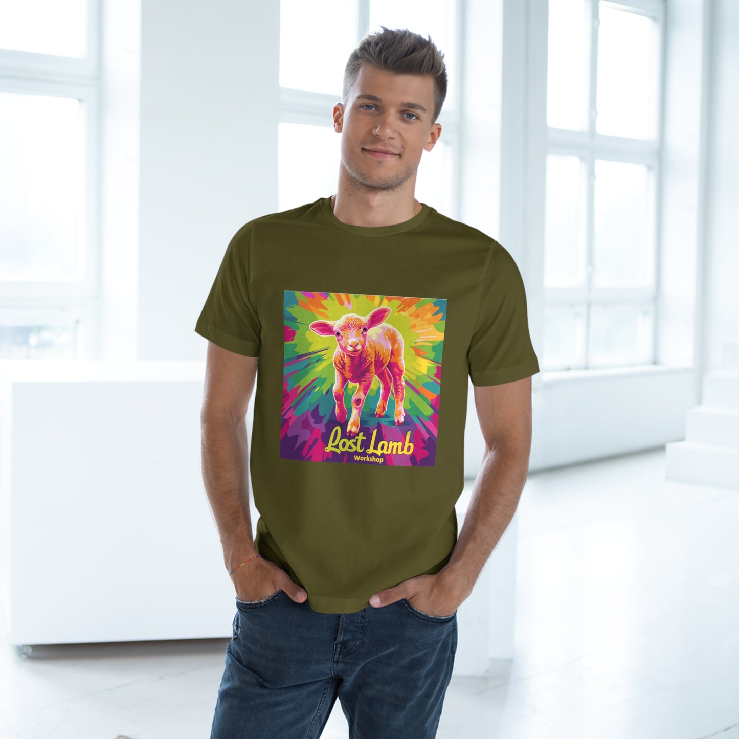 Rainbow Burst - Unisex Deluxe T-shirt