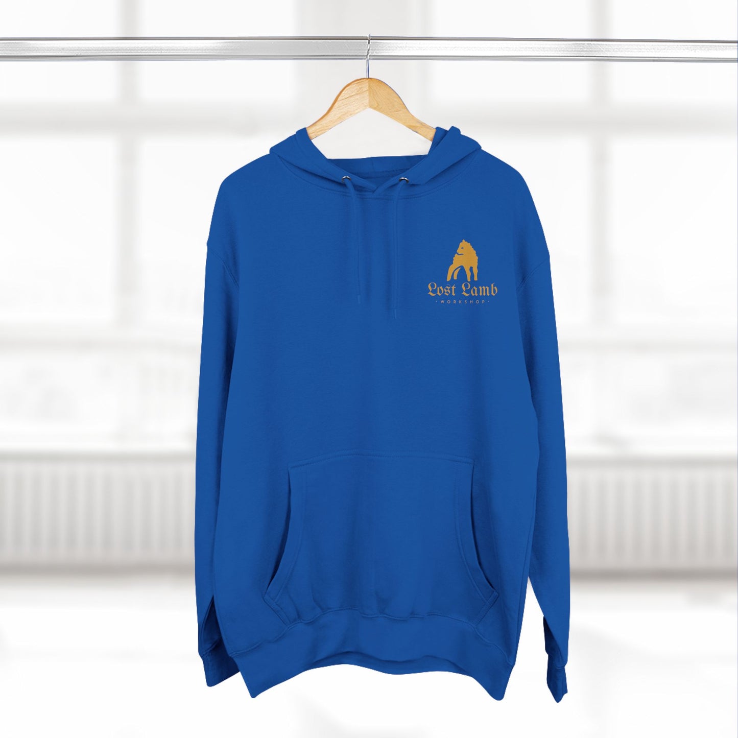 Keep The Faith Knight- Three-Panel Fleece Hoodie