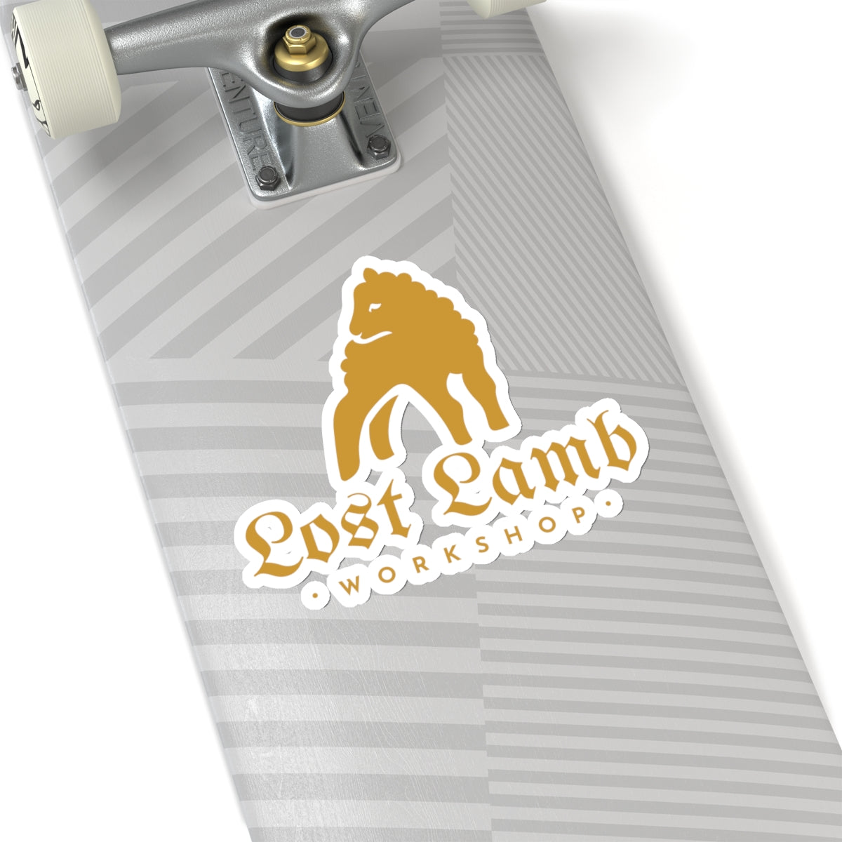 Lost Lamb Workshop Logo - Kiss-Cut Stickers